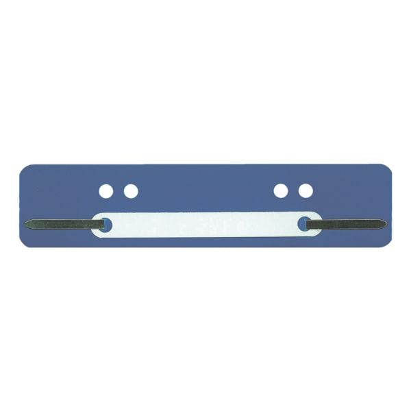 OTTO Office Kunststoff-Heftstreifen 25 Stück blau, 3.4x15 cm