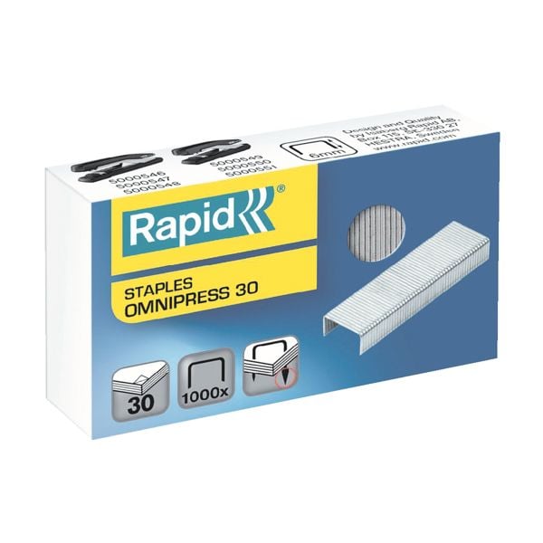 Rapid Heftklammern »Omnipress 30« 1000 Stück Image