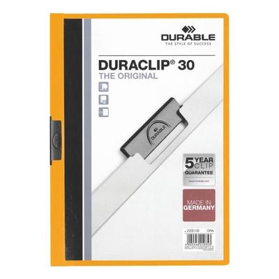 Durable Klemmhefter »Duraclip 30« orange, 22x31 cm