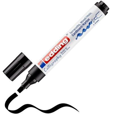 Edding Fasermaler »calligraphy marker 1455« schwarz Image