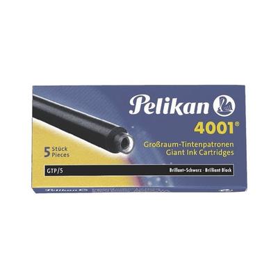 Pelikan Tintenpatronen »4001« (5 Stück) schwarz Image