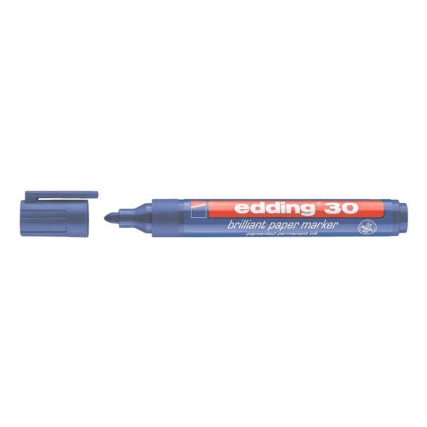 Edding Permanent-Marker »30« blau Image