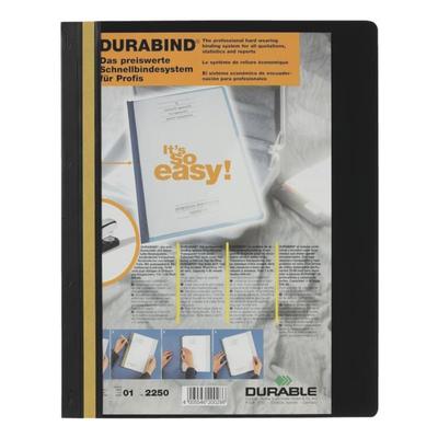Durable Sichthefter »Durabind« A4, Fassungsvermögen 30 Blatt schwarz, 22x31 cm Image