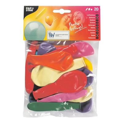 Papstar Luftballons mehrfarbig