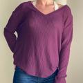 Pink Victoria's Secret Sweaters | Boyfriend Sweater | Color: Purple/Red | Size: Xs