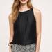 Anthropologie Tops | Anthro Hd In Paris Minette Lace Up Tank Top | Color: Black | Size: 6