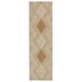 "Jaipur Living Reyes Indoor/ Outdoor Trellis Beige/ Light Brown Runner Rug (2'6""X8') - Jaipur Living RUG152612"