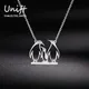 Unift – colliers ras du cou en acier inoxydable pour femmes chaîne avec pendentif Animal motif de