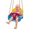 LittleTom 3-in-1 Altalena da giardino 40x43x33cm bambini 6-72 mesi Blu-Giallo - bunt