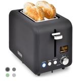 SEEDEEM Toaster 2 Slice, Stainless Steel Toaster with LCD Display