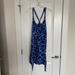 American Eagle Outfitters Dresses | American Eagle Outfitters Women's Large Blue Printed Dress | Color: Blue | Size: L