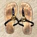 Michael Kors Shoes | Michael Kors Sandals Size 8 | Color: Black/Tan | Size: 8