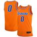 Men's Nike #0 Orange Boise State Broncos Retro Replica Basketball Jersey