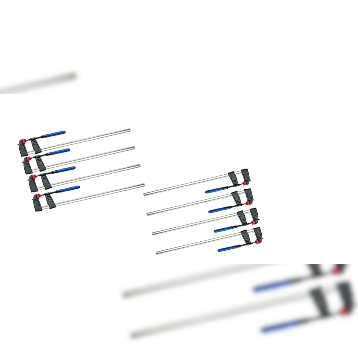 Vago-Tools 8x Schraubzwinge 250 x 50 mm Leimzwinge Image