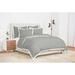 Latitude Run® Vallonia Grey Standard Cotton 300 TC 3 Piece Duvet Cover Set Cotton in Gray | Wayfair E1C1CBB65A61449598D51E4313170429