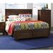 Birch Lane™ Aybel Solid Wood Standard Bed Wood in Brown/Green | 52 H x 65 W x 87 D in | Wayfair 8E61DFDF51C649D285F7340411224276