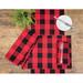 Birch Lane™ Loa Plaid Cotton Table Runner Cotton in Red/Black | 13 D in | Wayfair 8185FBD638FE404AB233334609DF828D