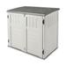 Suncast BMS2500 53 x 31.5 x 45.5" Horizontal Resin Outdoor Storage Shed w/ Floor - 76