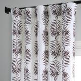Exclusive Fabrics Sago Paisley Harmony Printed Cotton Room Darkening Curtains (1 Panel)