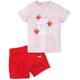 PUMA Kinder Sportanzug FRUITMATES Infants Set, Größe 80 in CHALK PINK-HIGH RISK RED