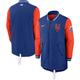 "Veste entièrement zippée pour homme Nike Royal New York Mets Dugout Performance"