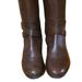 Michael Kors Shoes | Michael Kors Bryce Leather Riding Boot St15f Boots Size 7m | Color: Brown | Size: 7