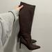 Coach Shoes | Coach Stiletto Boots! | Color: Brown/Tan | Size: 6.5