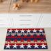 48 x 30 x 0.375 in Area Rug - Liora Manne Transitional Rugs Frontporch Stars & Stripes Indoor/Outdoor Rug Americana 2'6" X 4' | Wayfair FTP34180414