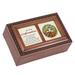 Trinx Conf/Holy Spirit/Your Guide/Inspiration Memory Box Plastic/Acrylic in Brown/Pink | 2.625 H x 6 W x 4 D in | Wayfair