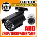 XVI-4in1 720P 1080P 4MP 5MP AHD Caméra Numérique HD 2MP permission de Sécurité CCTV Mini pour la