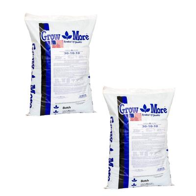 Grow More Cold Water 30-10-10 Soluble Concentrated Plant Fertilizer (2 Pack) - 4.4