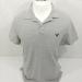 American Eagle Outfitters Shirts | American Eagle Outfitters Athletic Fit Gray S/S Cotton Golf Polo Shirt Mens Xl | Color: Gray | Size: Xl