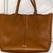 Rebecca Minkoff Bags | Medium Unlined Leather Tote Bag | Color: Brown | Size: See Description, Medium