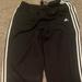 Adidas Pants & Jumpsuits | Black Adidas Sweat Pants Size: Large | Color: Black/White | Size: L