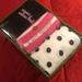 Kate Spade Accessories | Kate Spade Socks (3 Pack). Os | Color: Black/Pink | Size: Os