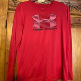 Under Armour Shirts & Tops | Boys Under Armour Tee | Color: Red | Size: Xlb