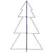 The Holiday Aisle® Christmas Cone Tree Artificial Xmas Tree w/ LEDs Christmas Lighting in Blue/Green/White | 59.1 H in | Wayfair