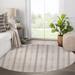 White 60 x 0.08 in Area Rug - East Urban Home GRAPHIC RETRO WEAVE BEIGE Area Rug By Becky Bailey Polyester | 60 W x 0.08 D in | Wayfair