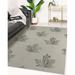 Gray 108 x 0.08 in Area Rug - East Urban Home MAPLE LEAF BEIGE Area Rug By Becky Bailey Polyester | 108 W x 0.08 D in | Wayfair