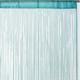 Best Interior - Rideau fils uni brillant Turquoise 90x240cm - Turquoise