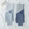 Bleu ciel ALTERPants Grossesse Vêtements Denim Jeans Leggings pour Femmes Enceintes Vêtements