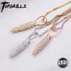 TOPGRILLZ – collier en Zircon glacé pendentif en argent Sterling 100% 925 chaîne bijoux Hip Hop