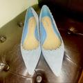 Coach Shoes | Coach Studded Ballet Flats Size 6.5 | Color: Blue | Size: 6.5