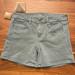 American Eagle Outfitters Shorts | American Eagle Olive Denim Super Stretch Shorts | Color: Blue/Green | Size: 6