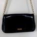 Kate Spade Bags | Kate Spade Black Patent Leather Clutch Shoulder Bag | Color: Black | Size: 8 By 5 Inches