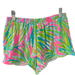 Lilly Pulitzer Bottoms | Lily Pulitzer Girls Shorts With Fringe, Size 8/10 | Color: Green/Pink | Size: 8g