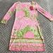 Lilly Pulitzer Dresses | Brand New Lilly Pulitzer Dress Size Xxs | Color: Green/Pink | Size: Xxs