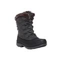 Wide Width Women's Lumi Tall Lace Waterproof Boot by Propet in Grey (Size 7 1/2 W)