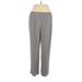 Tofy Dress Pants - High Rise: Gray Bottoms - Women's Size 8