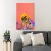 Gracie Oaks Yellow Sunflower In Bloom During Daytime 13 - 1 Piece Rectangle Graphic Art Print On Wrapped Canvas in Pink/Yellow | Wayfair